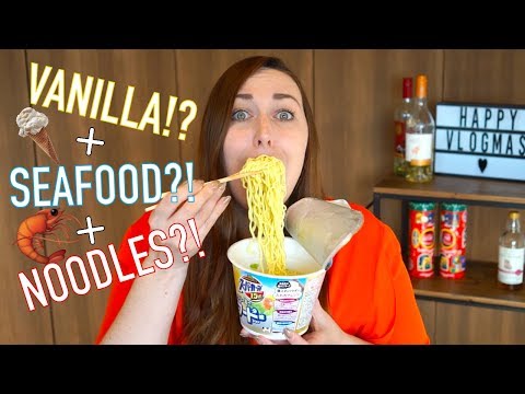 VANILLA SEAFOOD RAMEN TASTE TEST