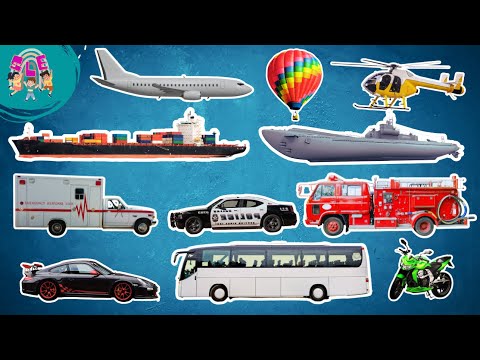 🚗🚌🚚 VEHICLES FOR KIDS | Let's Explore Vehicles Adventure for Kids, Toddler and Preschooler🏍️🚲🛴