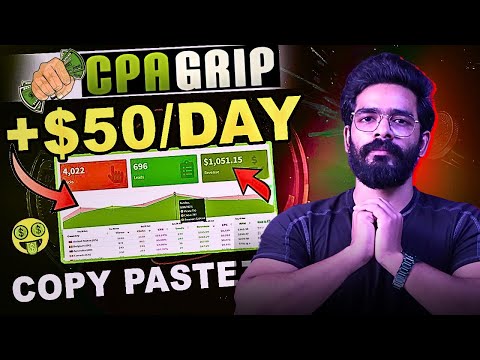 Earn $100 Daily 🤑 Using CPA Marketing | Free Traffic Strategy ✅ (CPAGrip) Make Money Online