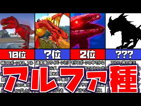 【ARK】危険すぎる！！アルファ種強さランキング12選【ずんだもん】ゆっくり解説