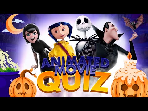 ANIMATED MOVIE QUIZ | Halloween edition | Guess the Movie