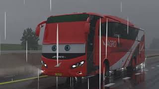 AGRO THE RED BUS EPISODE 1 : KERJA PERTAMA