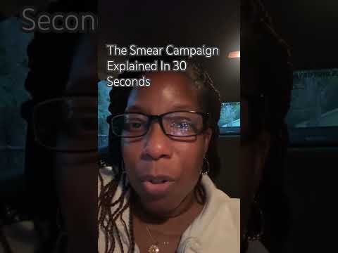 #narcissists THE SMEAR CAMPAIGN EXPLAINED IN 30 SECONDS