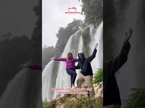 CAO BANG - BAN GIOC WATERFALL  #automobile #motorbike #travel #motorbikerental