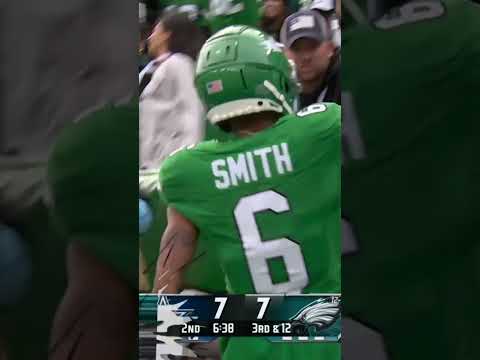 Kenny Pickett WITH A DIME to DeVonta Smith for the 22-YARD TOUCHDOWN 🦅🔥 Eagles vs Cowboys Highlights