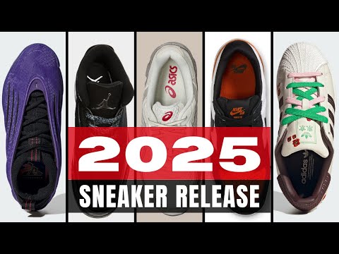 RELEASE UPDATE IN 2025; Asics, adidas, Jordan & More..