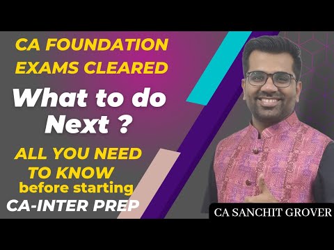 Cleared Foundation Exams? How to Start Preparation for CA-Inter May 24| Step by Step Guidance