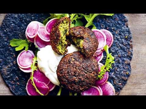 Oven baked super green falafels | Week Light by Donna Hay