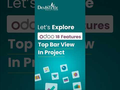 Odoo18 Top bar view in project | Task Overview | Project Dashboard