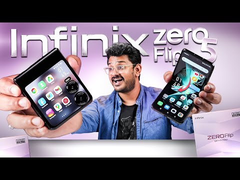 Infinix ZERO FLIP  Unboxing in ಕನ್ನಡ⚡Dimensity8020, LTPO AMOLED, 4720mAh, GoPro Mode