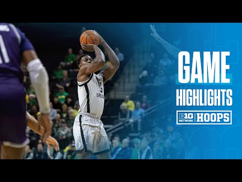 Stanford vs. Oregon | Highlights | Big Ten Men's Basketball | 12/21/2024