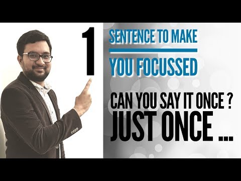 खुद से बस ये कहो , फिर देखो कमाल ! Psychology Hack to make You Study Long Hours with Concentration