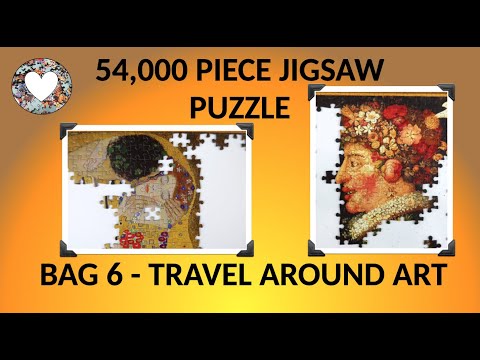 Bag 6 Section 11 of EPIC 54,000 Piece Jigsaw Puzzle: Travel Around Art from Grafika