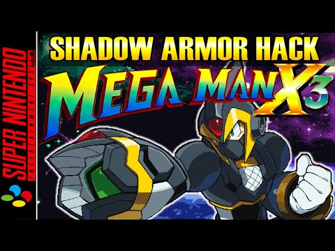 Mega Man X3: Shadow Armor Gameplay (100% No Damage Completion Run)