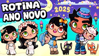 ROTINA DE ANO NOVO | PAZU AVATAR WORLD ROTINAS E HISTÓRIAS