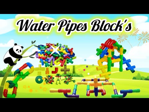 Building Blocks Water Pipe | Kids Toys Blocks | puzzle block