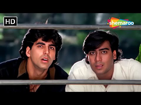 शावा ये नखरा लड़की का | Ye Nakhra Ladki Kaa | Suhaag (1994) | Ajay Devgn, Karishma K, Akshay K, Nagma