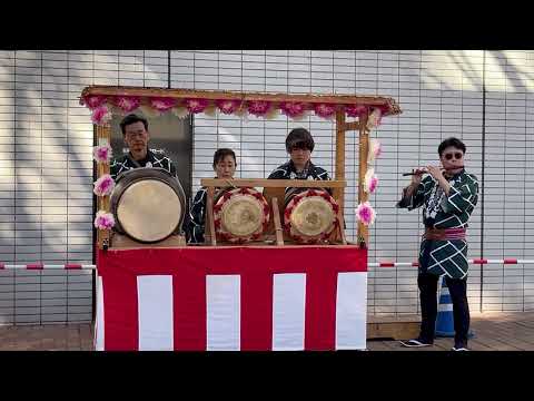 2023年11月19日調布市農業祭③ 小島町はやし連