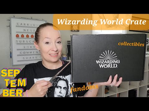 ☆NEW☆ Wizarding World Crate by Loot Crate • Professors' Lounge • July/August Box #wizardingworld