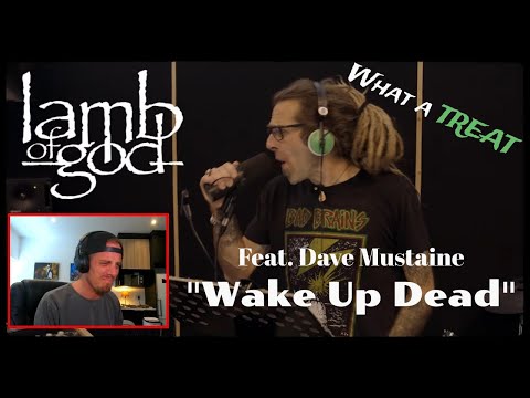 What a Treat!! Lamb Of God - Wake Up Dead Feat. Dave Mustaine | MarbenTheSaffa Reacts