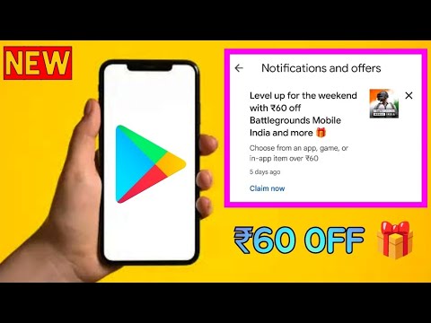 Level Up For The Weekend With ₹60 Off BGMI | Play Store Offer | Google Play Discount