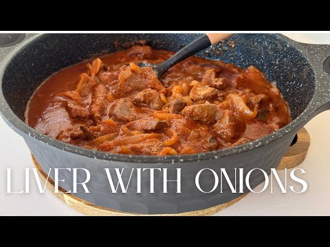 Cooking BEEF LIVER with Onions - Delicious Recipe for Dinner