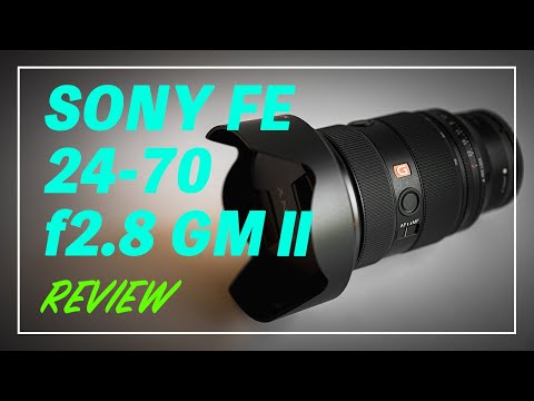 SONY FE 24-70mm F2.8 GM II レンズレビュー！