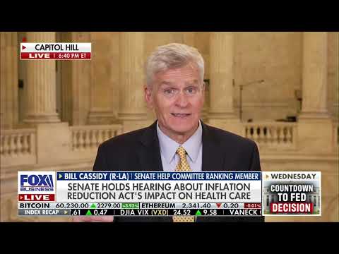 Cassidy Discusses Drug Prices and Small Businesses on Fox Business