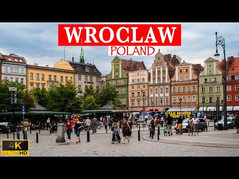 Wroclaw Poland 4k Walking Tour  🇵🇱 Explore one of The Most Beautiful City in Poland