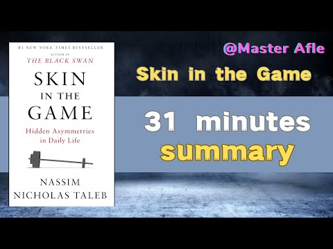 Summary of Skin in the Game by Nassim Nicholas Taleb | 31 minutes audiobook summary | #politics