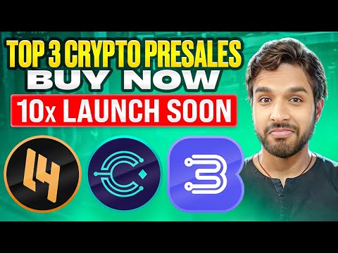 Top 3 Crypto Presales Buy now / Soon 10x Launch