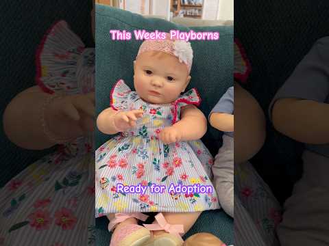 Our Playborns are ready for adoption at aliyahsplaybornworld.com #reborndolls #playborn #reborn