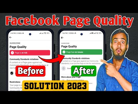 How To SOLVE Facebook PAGE HAS SOME ISSUES 2023 | Facebook PAGE IS AT RISK OF BEING UNPUBLISHED 2023