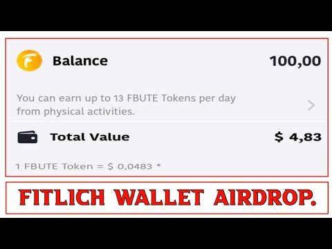 Fitlich Wallet Airdrop Instant Withdraw || Claim Unlimited 100 FBUTE Token Binance New Event/Airdrop