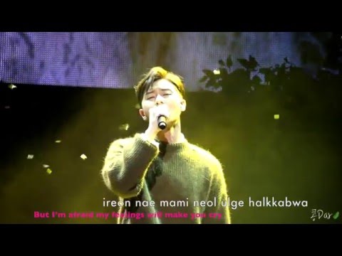 [ENG SUB] 151213 Park Seo Joon - Letting You Go [LIVE Performance Fanmeet]