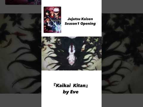 『Kaikai Kitan』by Eve (Jujutsu Kaisen SS1 - Opening) #shorts#animeedit #animesong