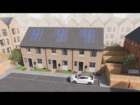 West Park Quarter, Sunderland  - CGI animation - Linden Homes