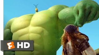 The SpongeBob Movie: Sponge Out of Water (2015) - PlankTON Vs. BurgerBeard Scene (9/10) | Movieclips