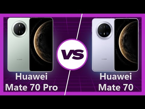 HUAWEI Mate 70 vs HUAWEI Mate 70 Pro Detailed Comparison