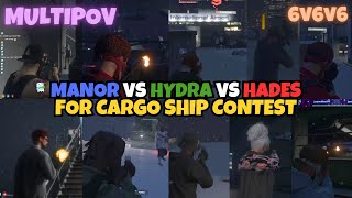 MANOR vs HYDRA vs HADES For Cargo Ship | MULTIPOV | NOPIXEL 4.0 GTA RP