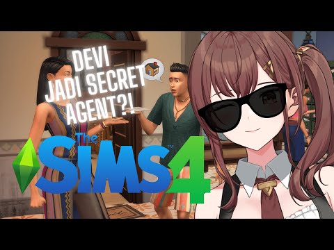 【THE SIMS 4 STORY】HIDUP MENJADI SECRET AGENT【VTUBER INDONESIA】