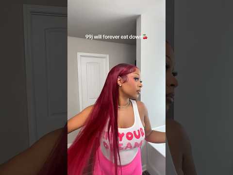 THIS WIG INSTALL IS GOING VIRAL 🍒😍🔥🔥 #wiginstall #lacefrontwig  #hairstyle #hairtutorial