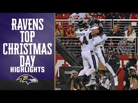 Ravens Christmas Day Top Plays | Baltimore Ravens