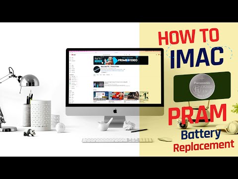 How to imac  PRAM Battery Replacement 2024