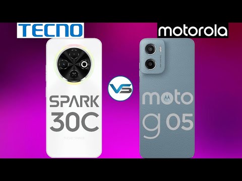 Motorola G05 VS Tecno Spark 30C | Tecno Spark 30C VS Motorola G05