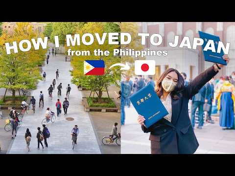 How I Moved to Japan from the Philippines 🇵🇭➡🇯🇵| Kyoto University