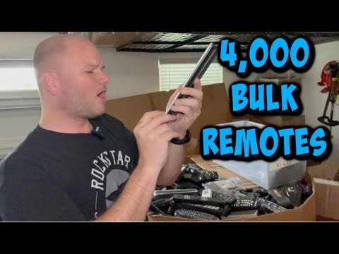 I Bought 4,000+ BULK Remote controls to sell on Ebay