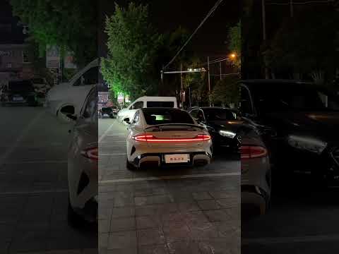 XIAOMI SU7 Tail lights  #ev #chinacar #xiaomi #xiaomisu7 #shorts