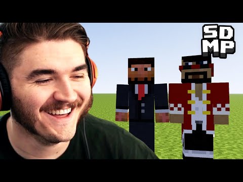 Schlatt & CaptainSparklez Talk about retirement on The SDMP Minecraft