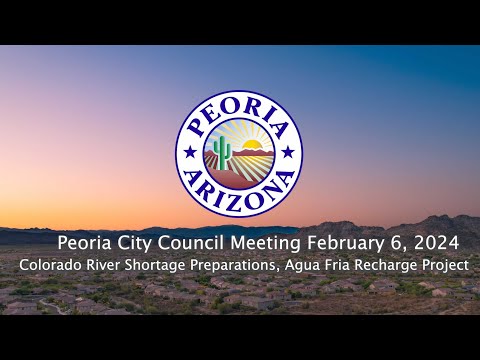 Council Clip 2.6.24 Colorado River Shortage Preparations Agua Fria Recharge Project